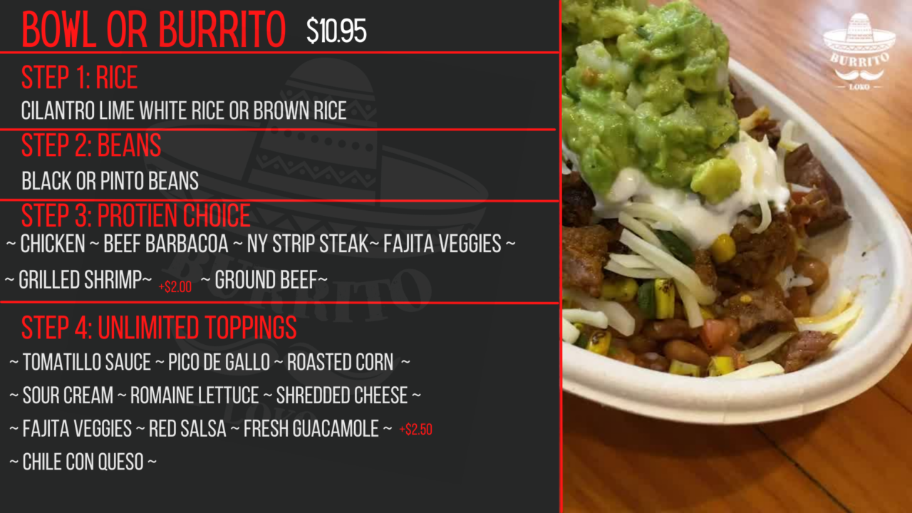 Loko Burrito Assembly Room